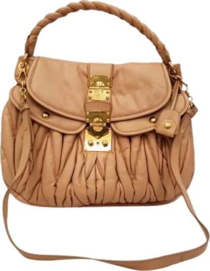 Miu Miu Pre owned Dame Pre owned Beige ONE SIZE,