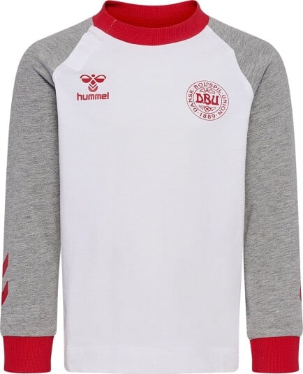 Hummel Genser   hmlMINI REG DBU   Hvit   Hummel   5 år (110)   Genser Grå
