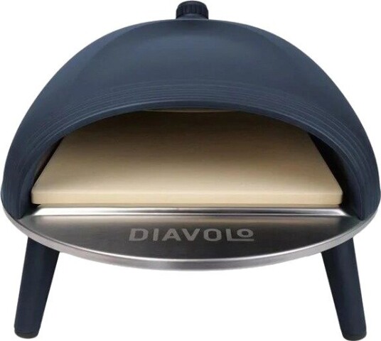 Delivita Diavolo Gas-Fired Pizza Oven Navy Delivita Diavolo Gas-Fired Pizza Oven Navy