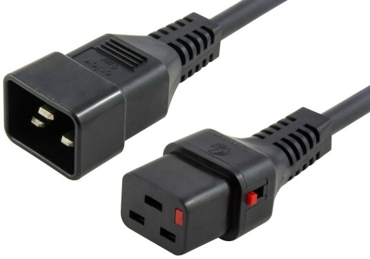 Microconnect Powercord C19 IEC Lock C20 Microconnect Powercord C19 IEC Lock C20
