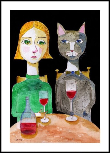 Best Friends Plakat Plakat / 30x40cm