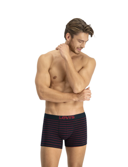 Levi"s® Levis Men Vintg Stripe Yd Boxer Brief 2P - Black - S