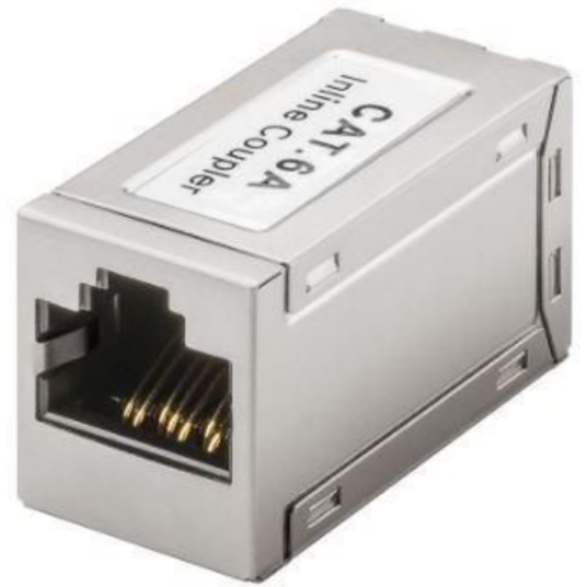 MicroConnect RJ45 CAT6A Moduladapter Metallisk
