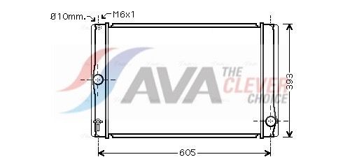 Radiator AVA Clever Choice TOA2400