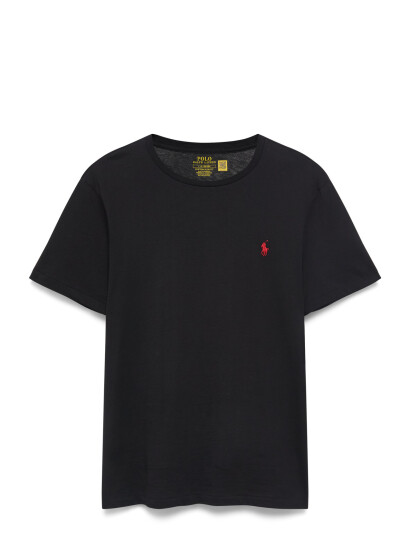 Polo Ralph Lauren Custom Slim Fit Jersey Crewneck T-Shirt - Black - XS Polo Ralph Lauren Custom Slim Fit Jersey Crewneck T-Shirt - Black - XS