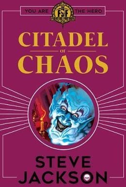Fighting Fantasy: Citadel Of Chaos Av Steve Jackson