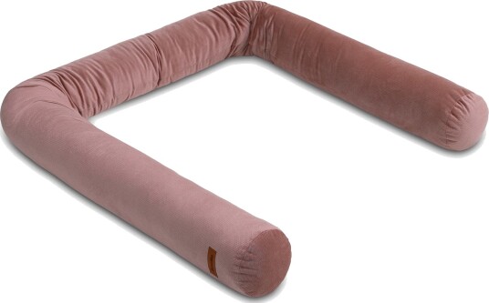 Sensillo Velvet Sengekant Rull 200x15cm Rosa Sensillo Velvet Sengekant Rull 200x15cm Rosa