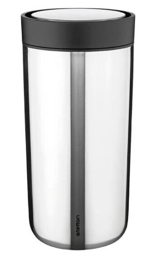 Stelton - To Go Click termokopp 0,4L stål Stelton - To Go Click termokopp 0,4L stål