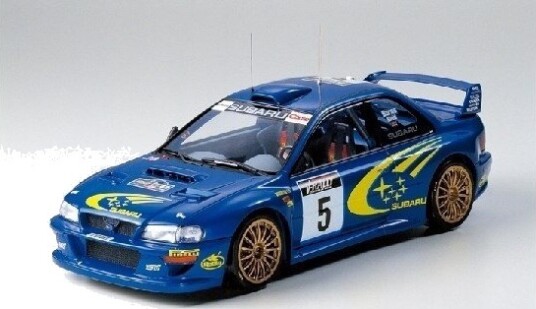 Tamiya 1/24 Subaru Impreza WRC 1999 Modellbil Byggesett