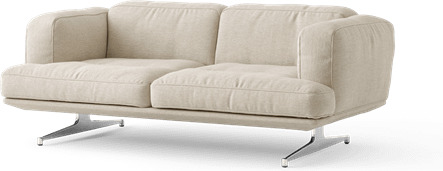 Inland AV22 2 Seters Sofa Clay 0011/Polert Aluminium Inland AV22 2 Seters Sofa Clay 0011/Polert Aluminium