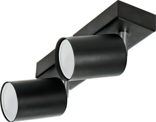 Orno Doa Sp 2, Oprawa Scienno-Sufitowa, Gu10 Max. 2X50w, Ip20, Sort Orno Doa Sp 2, Oprawa Scienno-Sufitowa, Gu10 Max. 2X50w, Ip20, Sort