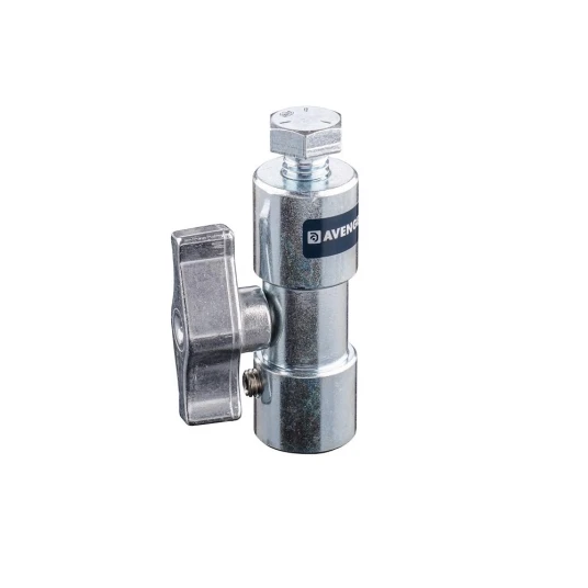 Avenger Stand Adapter TVMP Yoke to 16mm fra 16mm hun til 28mm han m/festeskrue Avenger Stand Adapter TVMP Yoke to 16mm fra 16mm hun til 28mm han m/festeskrue