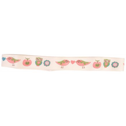 Infinity Hearts Stoffbånd/Labels bånd Dyremotiver 20mm 3 meter