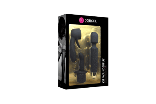 Wanderful Kit - Oppladbar Wand Med Tilbehør Wanderful Kit - Oppladbar Wand Med Tilbehør