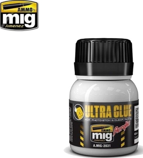 Vallejo Ammo Ultra Glue For Fotokjemisk Ets Og Klare Deler Akryl Vannbasert Lim 40 Ml Vallejo Ammo Ultra Glue For Fotokjemisk Ets Og Klare Deler Akryl Vannbasert Lim 40 Ml