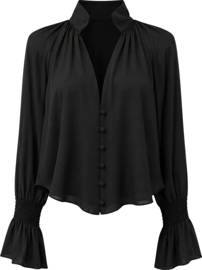 Actualee Dame Bluser & Skjorter Svart M, Actualee Dame Bluser & Skjorter Svart M,
