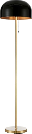 Blanca Gulvlampe  Høyde 140 Cm  Bronse / Sort