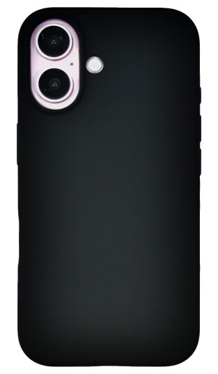 Ferrelli iPhone 16 magnetisk Liquid silikon deksel, svart Ferrelli iPhone 16 magnetisk Liquid silikon deksel, svart