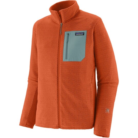 Patagonia Men"s R1 Air Jacket Coal Orange L