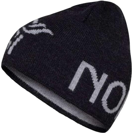 Norrøna /29 Merinoull Logo Beanie OneSize, Caviar Melange Norrøna /29 Merinoull Logo Beanie OneSize, Caviar Melange