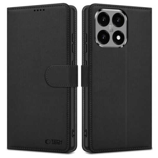 Tech Protect Xiaomi 15T Lommeboketui med magnet og stativ Svart
