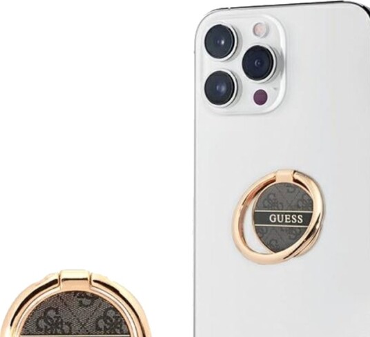 Guess Ring Stand 4G Magnetisk Telefonfingerholder Svart Guess Ring Stand 4G Magnetisk Telefonfingerholder Svart