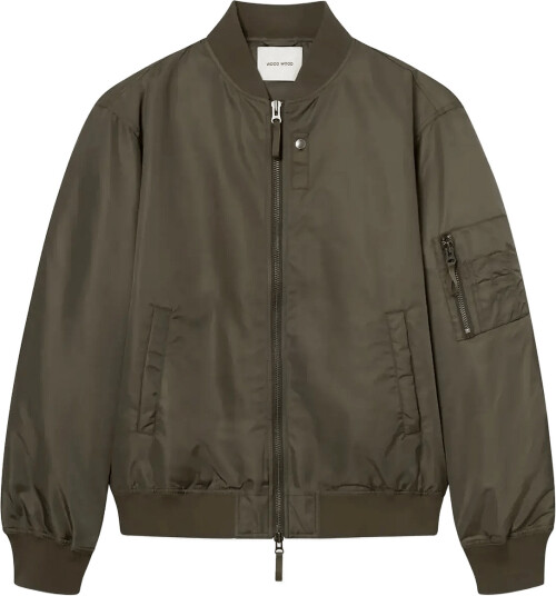 WOOD WOOD Wwpoul Bomber Jacket 25338 Khaki green XS