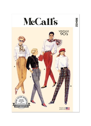 McCall's 8432 - Vintage Bukser K5 (8-10-12-14-16)