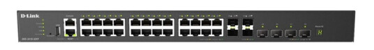 D-Link Dxs 3410-32Xy - Switch - L3 - Styrt - 24 X 10 Gigabit Ethernet + 4 X 10 Gigabit Sfp+ + 4 X 25 Gigabit Sfp28 - Rackmonterbar