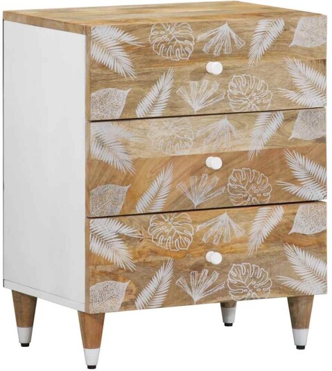 Nattbord 50x33x60 cm heltre mango 8721158496720