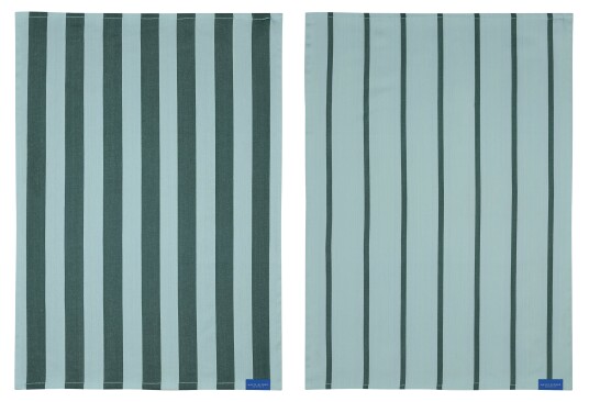 Mette Ditmer - STRIPES tea towel, 2-pack - Mint Mette Ditmer - STRIPES tea towel, 2-pack - Mint