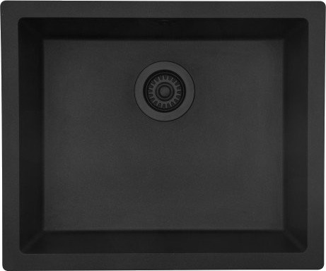 Lavabo Jupiter 600 UN kjøkkenvask 55x46 cm, sort Lavabo Jupiter 600 UN kjøkkenvask 55x46 cm, sort