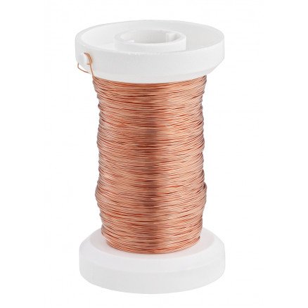 Diverse Myrtetråd/blomstertråd/ståltråd Kobber 0,40 mm 40 meter