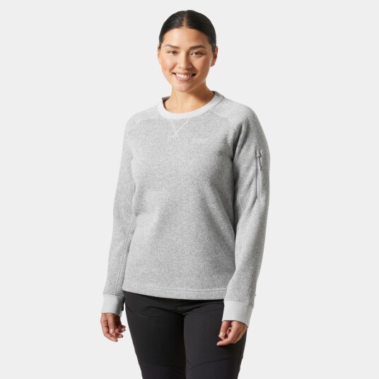 Helly Hansen Varde Crewneck Dame Grå XL