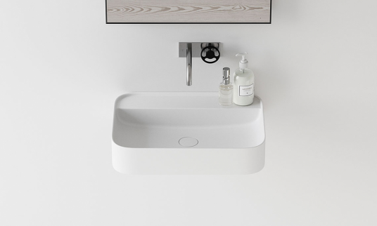 Copenhagen Bath Yuno WA 55 servant 550x410 mm, Hvit Matt Copenhagen Bath Yuno WA 55 servant 550x410 mm, Hvit Matt