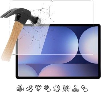 Samsung Galaxy Tab S12 Ultra/S11 Ultra Beskyttelsesglass - 9H - Case Friendly - Gjennomsiktig