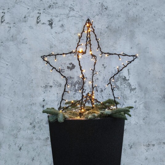 Star Trading Utendørsdekor Foldy 55 cm Svart 1719574-01-0 1579133-01-0