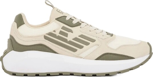 EA7 Sneaker FOG+KALAMATA+OFF WHI 40 EA7 Sneaker FOG+KALAMATA+OFF WHI 40