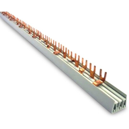 Samleskinne G4/16 L1 N,L2 N,L3 N 16mm² 1m Efa