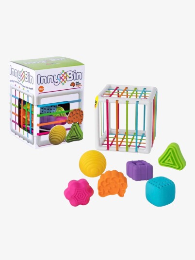 Fat Brain Toys Puttekasse med strikksider Fat Brain Toys Puttekasse med strikksider