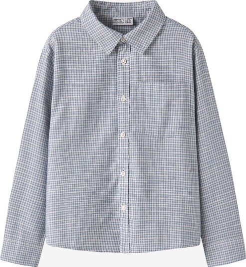 Name It Skjorte Nkmkristian Ls Overshirt Box Blå