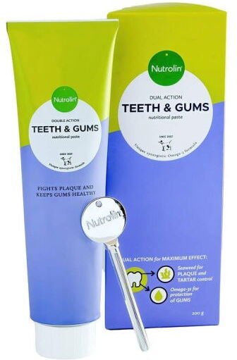Nutrolin Teeth & Gums Nutriotional Paste 200G (200 G) Nutrolin Teeth & Gums Nutriotional Paste 200G (200 G)