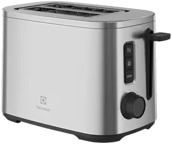 Electrolux E5T1-4ST Brødrister 800W med 2 Skiver i Rustfritt Stål