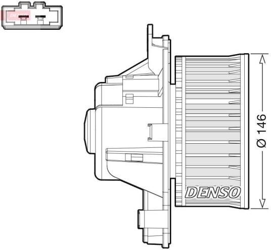 Kupévifte DENSO DEA21014 Kupévifte DENSO DEA21014