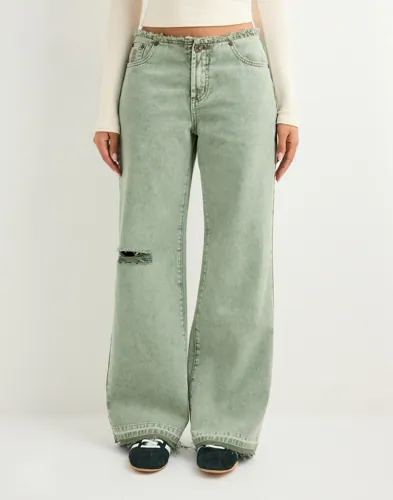 One Teaspoon   Grønn   Lowriders Denim Jean