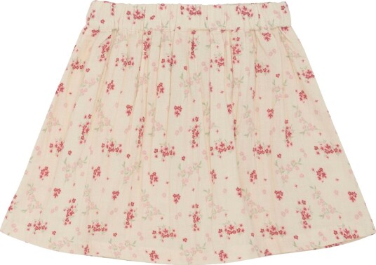En Fant Skirt Floral Eggnog (140 / 10 år)