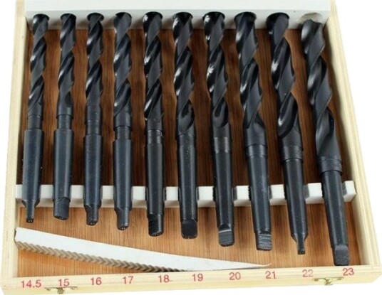 Silver Bor-Sett Wiertel Mk2 14,5–23 Mm /10 Stk