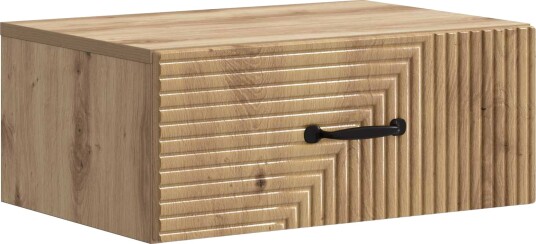  Vegghengt Nattbord Artisan eik 49 x 34,5 x 20 cm Konstruert tre