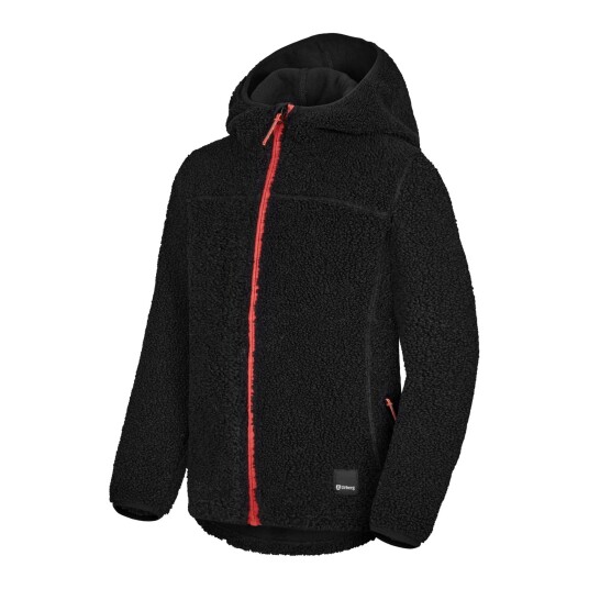 Urberg Juniors' Pile Hoodie Black Beauty 98/104 Urberg Juniors' Pile Hoodie Black Beauty 98/104