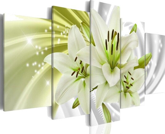 Bilde Green Glow 100x50 Artgeist sp. z o. o.